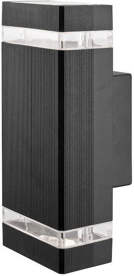 Polux Стенно Външно Спот Осветление GU10 IP44 10x11x23εκ.