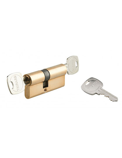 Thirard Lock Cylinder 75mm (35-40) with 3 Keys Gold