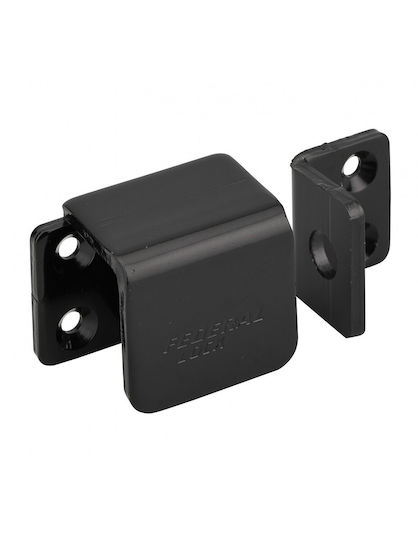 Thirard Lock base for Padlock Left Placement Black
