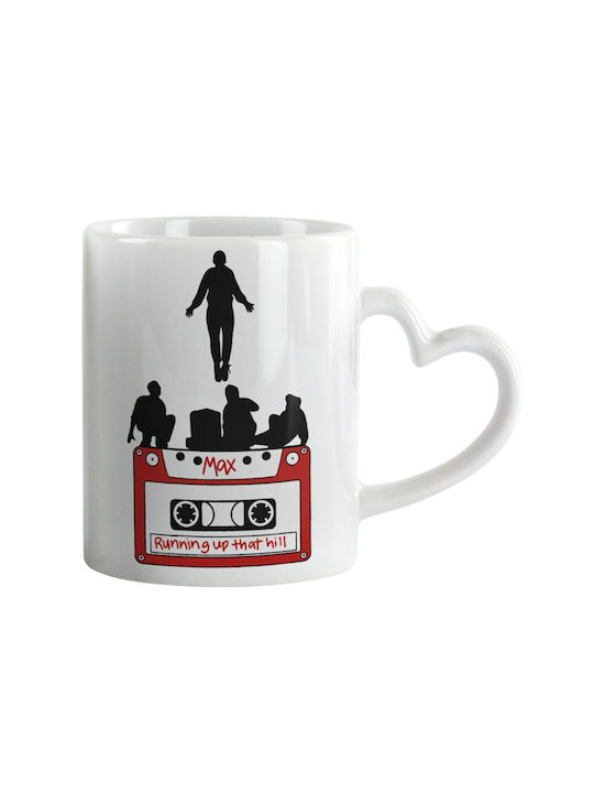Koupakoupa Cană Ceramică Albă 330ml