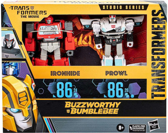 Φigură de acțiune Transformers Buzzworthy Bumblebee Studio Series pentru copii de 8+ ani ani 17cm cm