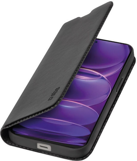 SBS Lite Buchen Sie Synthetisches Leder Schwarz (Redmi Note 12 Pro+)