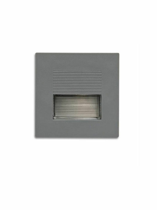 Arapidis Aplica de exterior montată pe perete G9 IP65 13.5x13.5x4.6εκ.