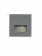 Arapidis Aplica de exterior montată pe perete G9 IP65 13.5x13.5x4.6εκ.