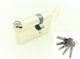 Gevy Lock Cylinder Security 75mm (30-45) with 5 Keys Silver