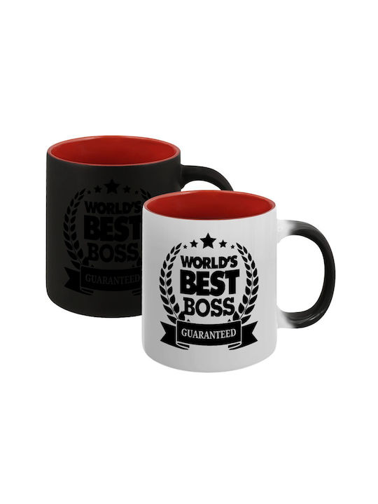 Koupakoupa Heat Change Ceramic Mug White 330ml