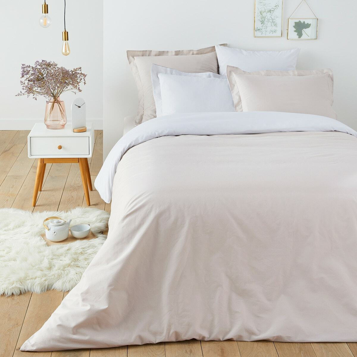 La Redoute Collections Παπλωματοθήκη Βαμβακερή King Size 260x240