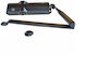 Yale Door Return Mechanism for Doors up to 110cm Brown