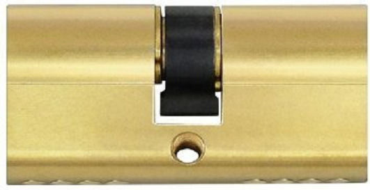 Yale Κύλινδρος Κλειδαριάς 62mm (31-31) με 3 Κλειδιά Χρυσός