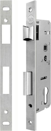 Yale Eingelassene Schloss mit Zentrum 35mm Silber
