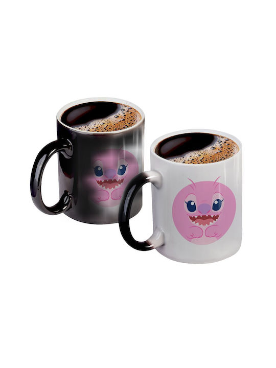 Koupakoupa Cană Ceramică Neagră 330ml