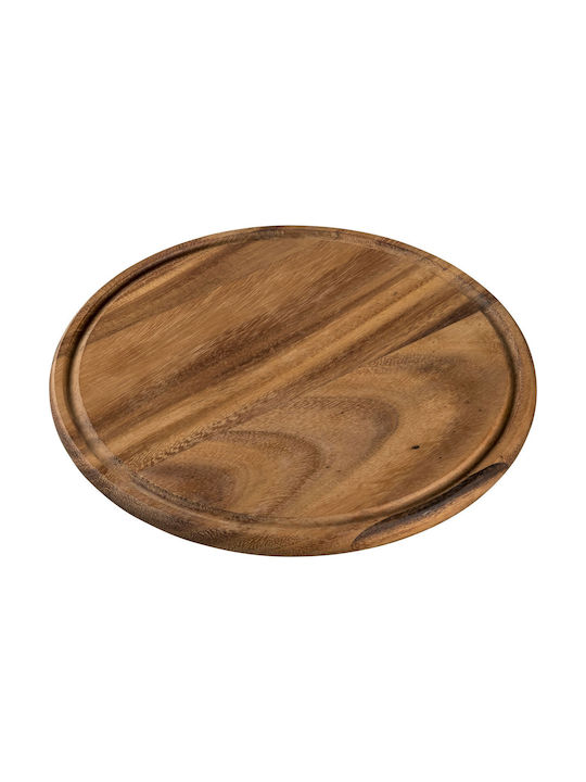 Zassenhaus Wooden Pizza Serving Platter 25x25x1.5cm