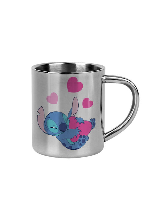 Koupakoupa Mug Metallic Silver 300ml