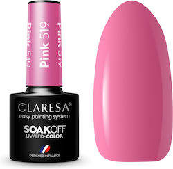 Claresa 519 Ημιμόνιμο Βερνίκι Νυχιών 519 5ml