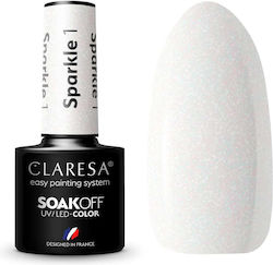 Claresa Sparkle 1 Gel Nail Polish 1 5ml