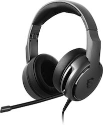 MSI Immerse GH40 ENC Über Ohr Gaming-Headset mit Verbindung USB Schwarz