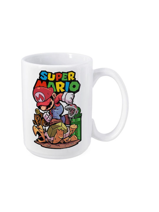 Koupakoupa Mug Ceramic White 450ml