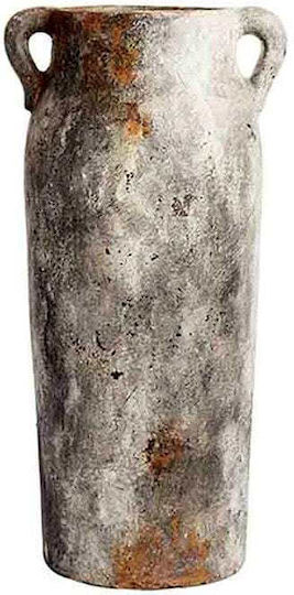 Muubs Βάζο Δαπέδου Πήλινο Γκρι Φ30xΥ70cm
