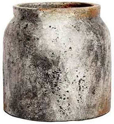 Muubs Βάζο Πήλινο Γκρι Φ28xΥ28cm