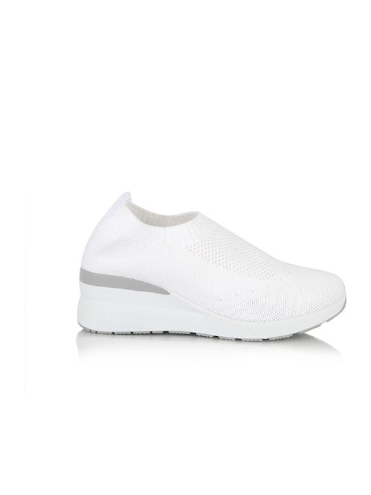 Malesa Damen Sneakers Weiß
