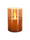 Kaemingk Decorative Lamp Wax Polish Orange