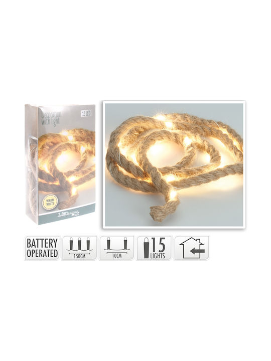 Koopman Garland Lights LED with 15 Lamps