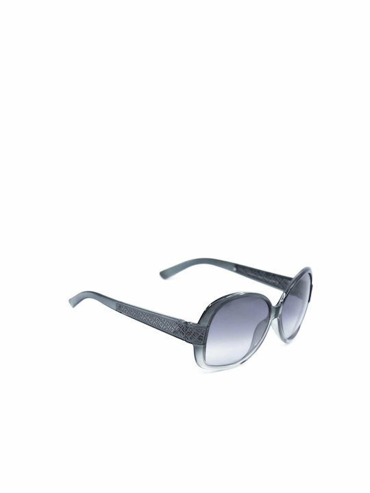 Givenchy Women's Sunglasses with Gray Plastic Frame and Gray Gradient Lens 6550 G46