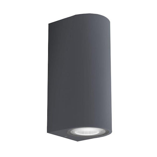 Bot Lighting Wall-Mounted Outdoor Spot Light GU10 IP54 Double Beam