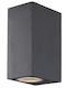 Bot Lighting Wall-Mounted Outdoor Spot Light IP44 Double Beam