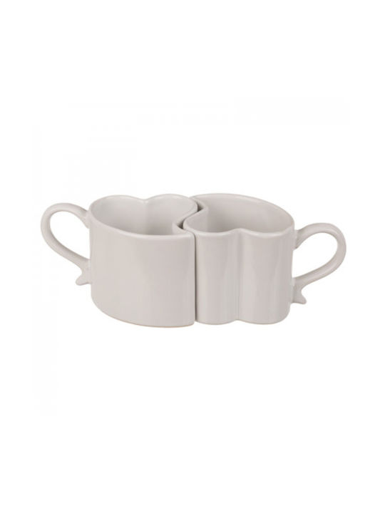 Out of the Blue Ceramic Cup White 2pcs