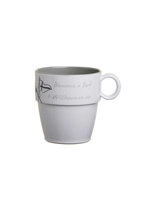 Marine Business Mug Plastic White 6pcs