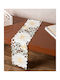 Silk Fashion Läufer Geschnitten Gelb 20x150cm