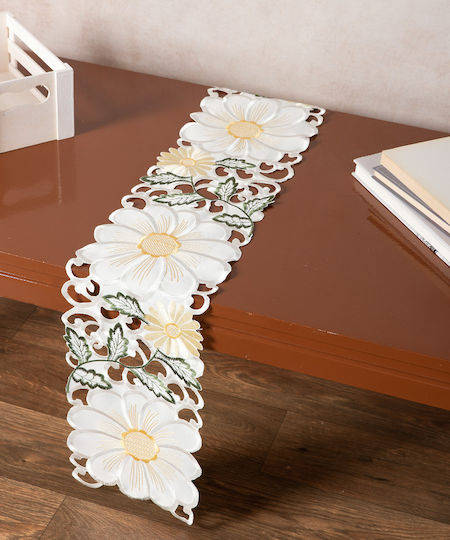 Silk Fashion Ράνερ Κοφτό Κίτρινο 20x150εκ.