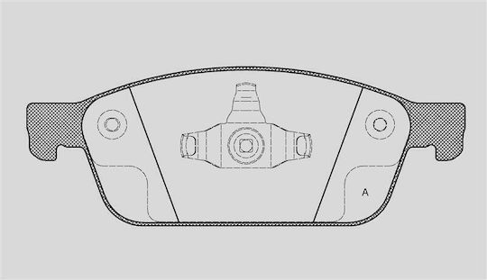 Open Parts Σετ Τακάκια για Ford Kuga