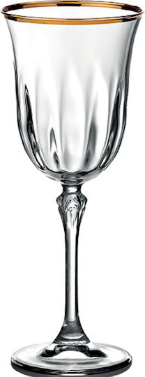 Novaker Glas Champagner aus Kristall in Gold Farbe Kelch