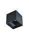 Kanlux Wandmontierte Außenbeleuchtung Deckenleuchte LED IP54 7W mit Natürliches Weiß Licht 10x10x10cm