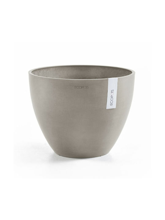 Ecopots Antwerp Flower Pot 50x37.5cm Taupe 74.008.50TA