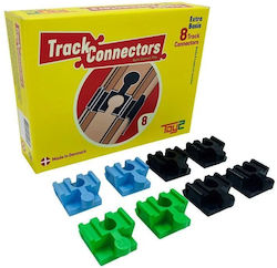 Toy2 Track Connectors 8 Basis Connectors Аксесоари за Железопът от Дърво за 3+ години+ Години Toy2 Track Connectors 8 Basis Connectors Аксесоари за Железопът от Дърво за 3+ години+ Години