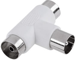 MDM-0360-A Coaxial male σε Coaxial 2x female MDM-0360-A Coaxial male σε Coaxial 2x female