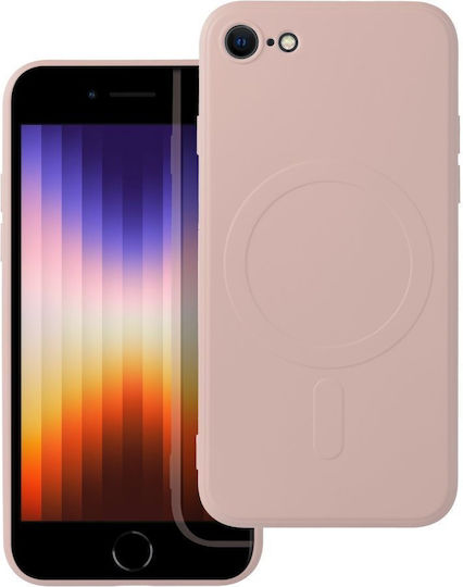 Mag Cover Umschlag Rückseite Silikon Magnetisch Rosa (iPhone 8/7)