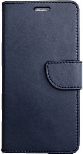 Leather Buchen Sie Synthetisches Leder / Silikon Blau (Samsung Galaxy A04)