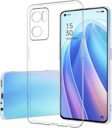 Umschlag Rückseite Silikon 0.5mm Transparent (Realme 7 5G)