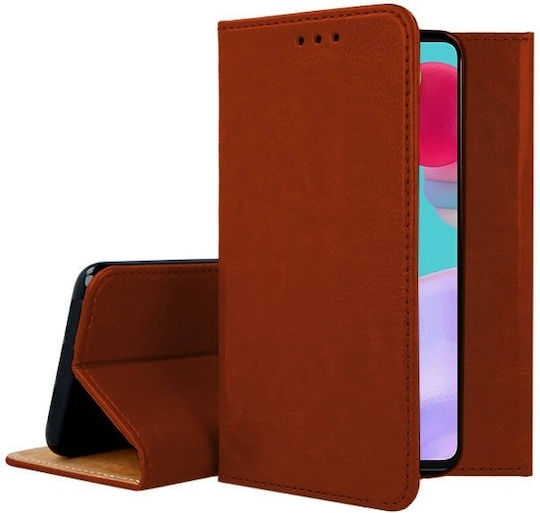 Book Synthetic Leather Brown (Xiaomi 11T / 11T Pro)