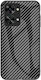5G Umschlag Rückseite Silikon / Gehärtetes Glas Schwarz (OnePlus Nord 2T)