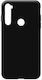 Soft Touch Back Cover Σιλικόνης Μαύρο (Redmi Note 8TOnePlus 8T)