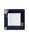 Marine Business Northwind Desert Serving Plate Square Made of Melamine Multicolour 21x21cm 6 Pieces