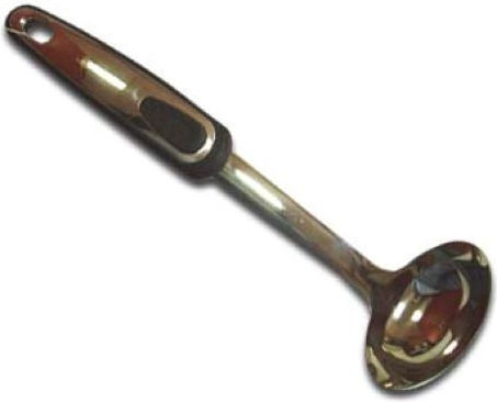 Fackelmann Servierlöffel Sauce Rostfreier Stahl 27 cm Hitzebeständiger Griff