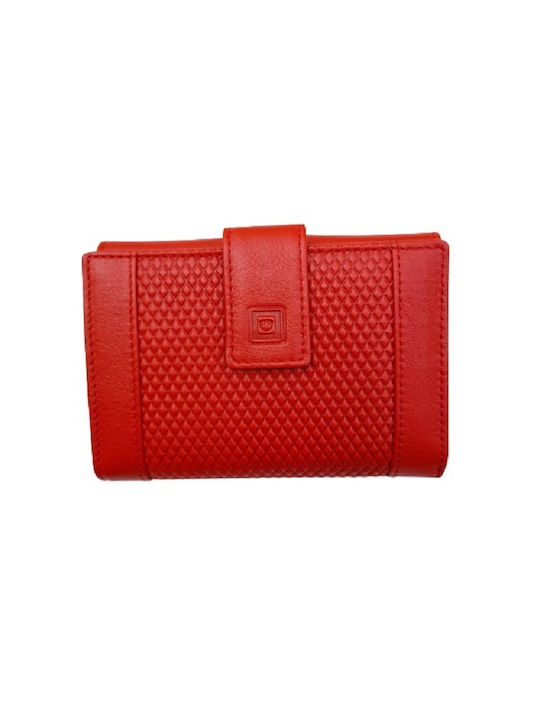 Luxus Leather Women's Wallet Red