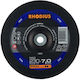 Rhodius Cutting Disc Metal Hole Diameter 230mm 1pcs