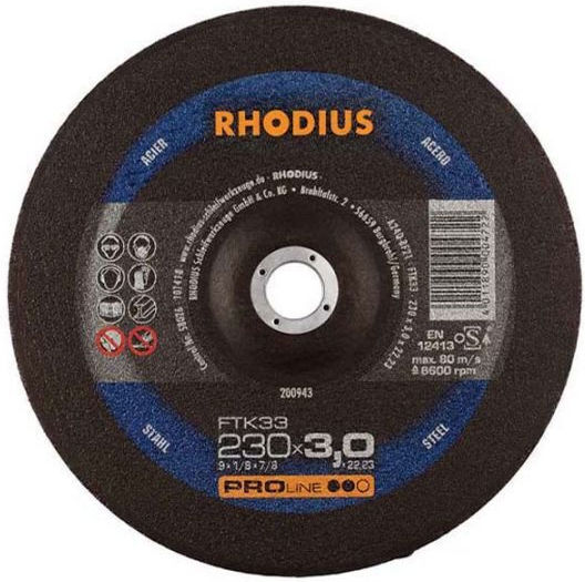 Rhodius Δίσκος Κοπής Μετάλλου 230mm